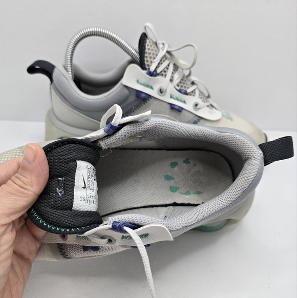 Nike | Air Max GS 'Photon Dust Clear Emerald' sporty sneakers | WMS 7.5 - Picture 8 of 13